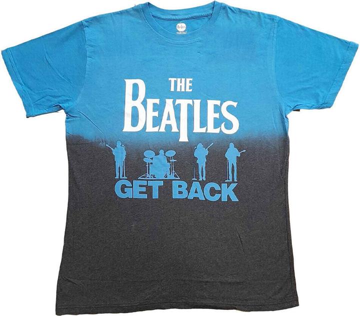 Actual product image Unisex Adult Get Back Dip Dye T-Shirt (XXL)