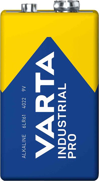 Actual product image Varta Industrial (20 pcs., 9V Block, 640 mAh)