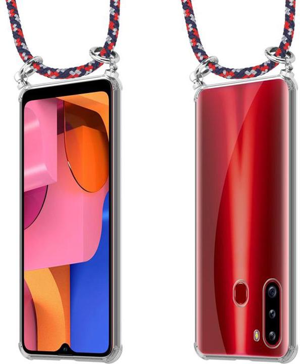 Produktbild Cadorabo TPU Handy Kette SILBER Cover