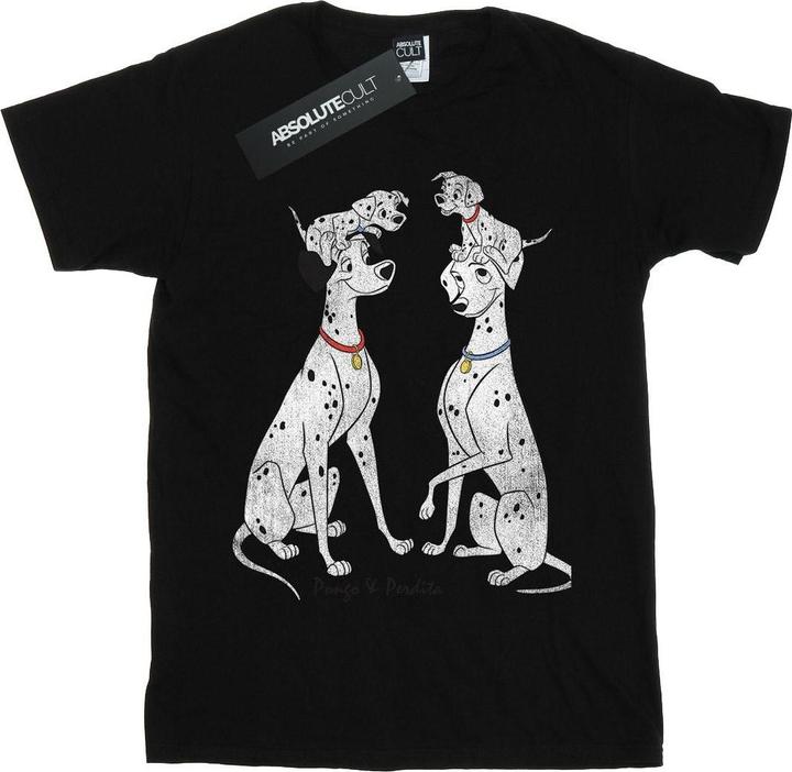 Immagine prodotto 101 Dalmatians Pongo And Perdita Maglietta Ragazze (152, 158)