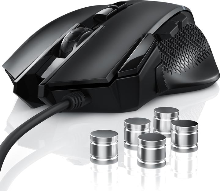 Image du produit CSL Ensemble clavier, souris et tapis de souris pour le jeu (CH, Filaire)