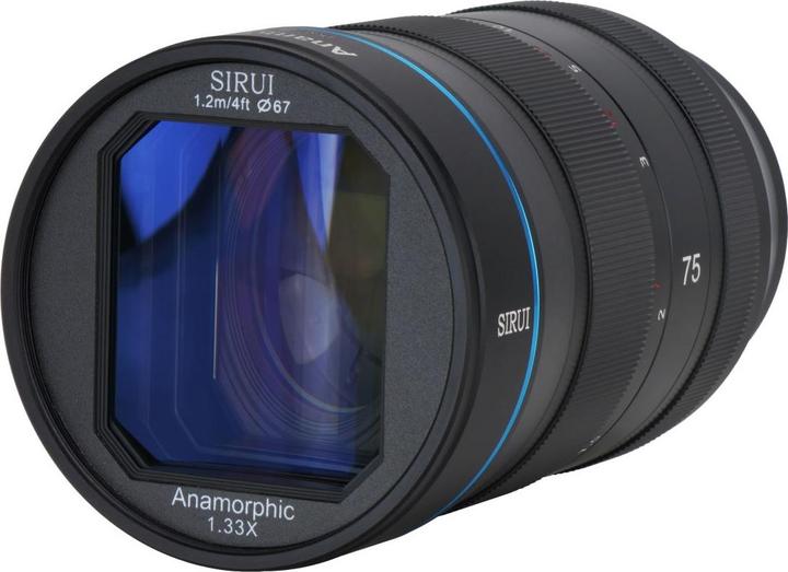 Productafbeelding Sirui Vaste brandpuntsafstand 75 mm F1.8 anamorfisch (Nikon Z, APS-C / DX)