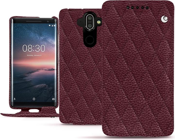 Actual product image Noreve Leather cover vertical (Nokia 8 Sirocco)