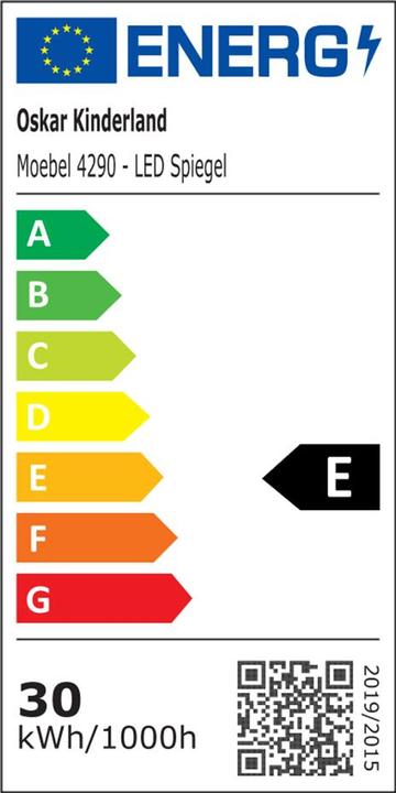 Image du produit Vicco Sherry avec éclairage (120 x 55 x 75 cm)