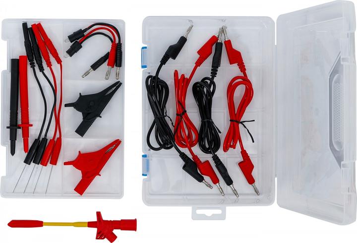 Actual product image BGS Measuring Cable and Probe Accessory Assortment | for Multimeter | 15 pcs.