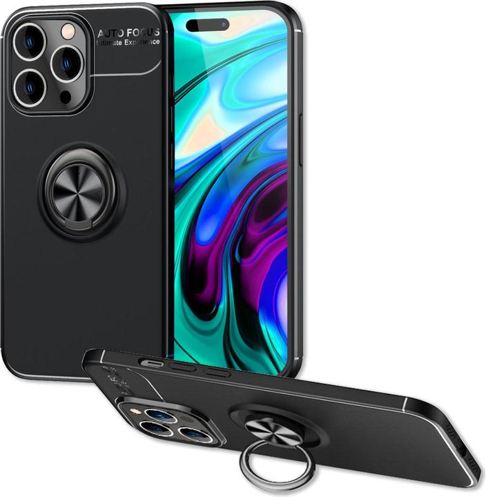 Produktbild Nalia Matte Ring Silikon Hülle (Apple iPhone 14 Pro)