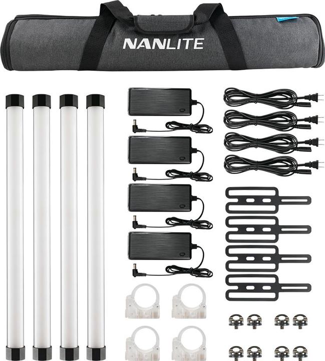 Image du produit Nanlite PavoTube II 15X 4Kit (Lumière vidéo, éclairage de studio, Lampe à tige)