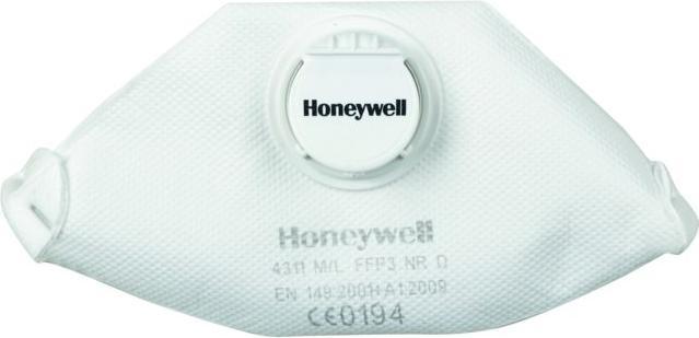 Image du produit Honeywell Jeu de masques de protection respiratoire, pliables Série 4000 (FFP3, 10 x)