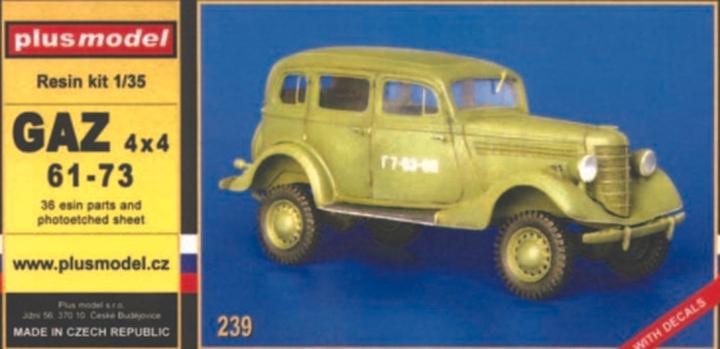Actual product image Plus Model GAZ 4x4 61-73