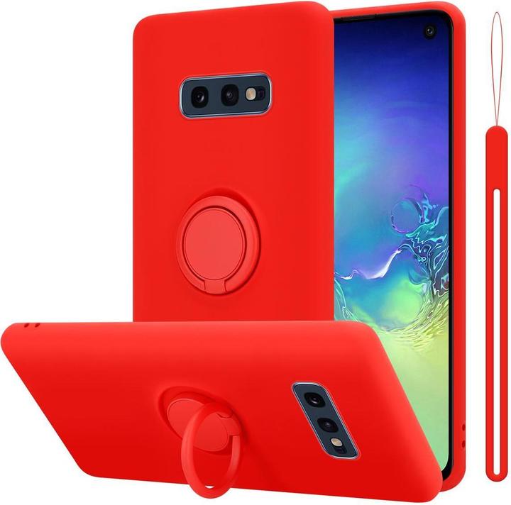 Actual product image Cadorabo TPU Liquid Ring Silicone Case Cover (Samsung Galaxy S10e)