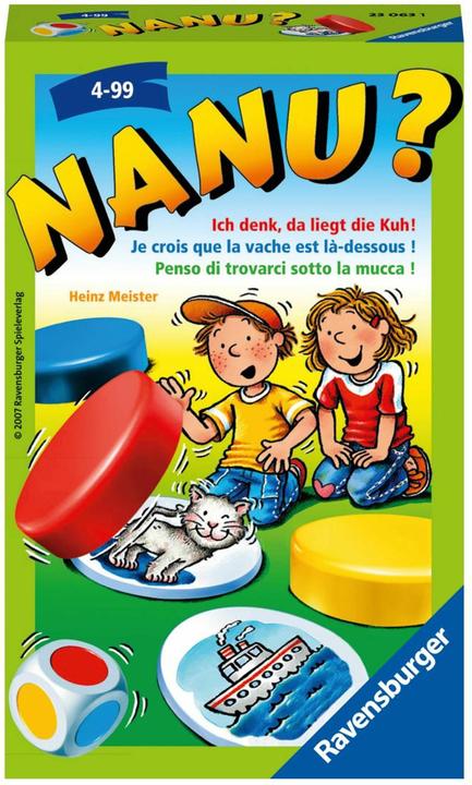 Actual product image Ravensburger What? (German, French, Italian)
