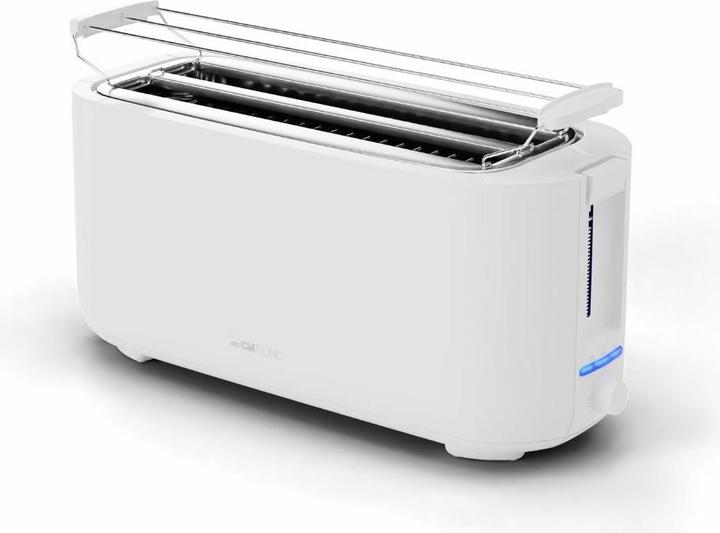 Actual product image Clatronic TA 3802 white 4-slice long slot toaster
