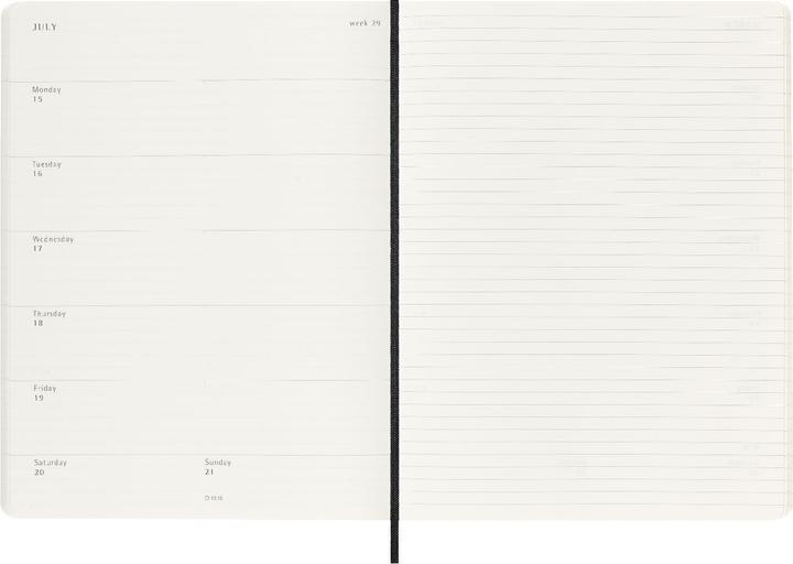 Produktbild Moleskine Notizkalender (19 x 25 cm, Englisch)