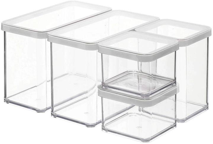 Rotho 5er Set Premium Dosen LOFT (2.10 l)