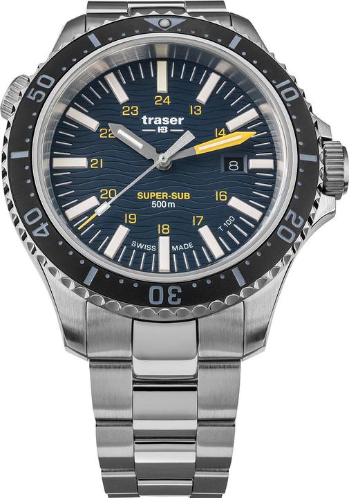 Actual product image Traser H3 109372 P67 T100 SuperSub Blue 46mm 50ATM (46 mm)