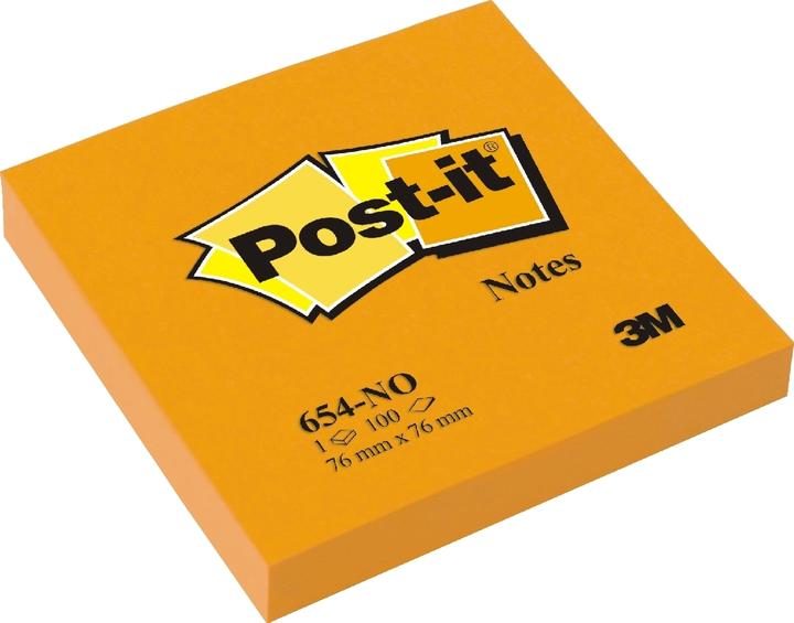 Actual product image Post-it Neon (76 x 76 mm)