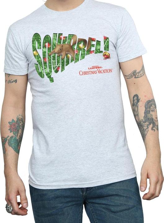 Image du produit National Lampoon´s Vacation National Lampoon's Christmas Vacation - T-shirt SQUIRREL TREE - Homme (XL)