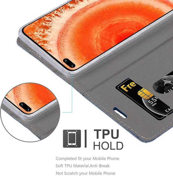 Actual product image Cadorabo Book Jeans Optics Cover (Honor View 30)