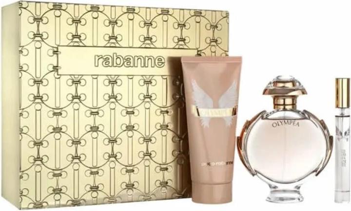 Image du produit Paco Rabanne Olympea Eau De Parfum Spray Set - 80ml Spray, 100ml Body Lotion, 10ml Eau De Parfum (Set parfum)