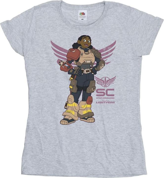 Disney Womens/Ladies Lightyear Izzy Star Command Cotton T-Shirt (S)