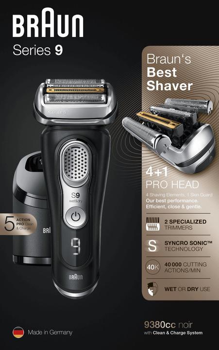 Produktbild Braun Series 9 9380cc wet&dry
