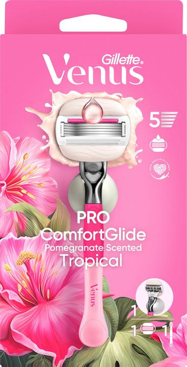Actual product image Gillette Pro Comfortglide Tropical