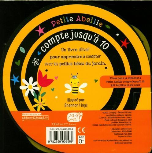 Produktbild 123 Soleil Petite abeille compte jusqu'à 10 (Französisch, Hays Shannon, Walker Katherine, 2024)