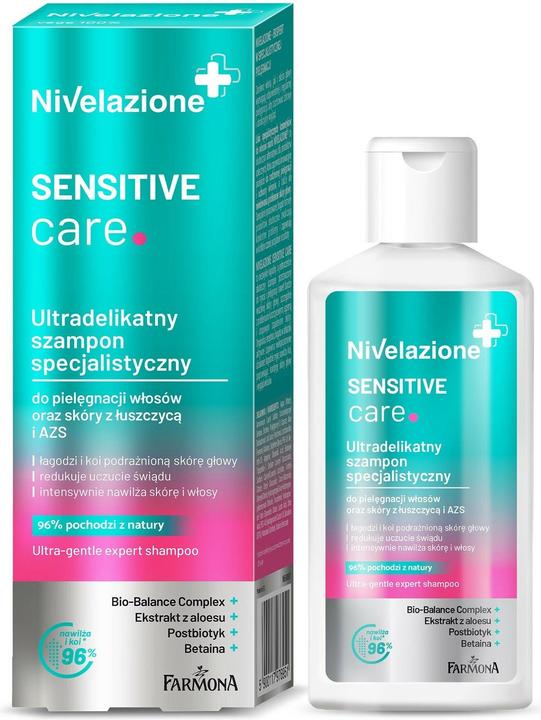 Farmona Nivelazione+ Ultradelicate Specialist Shampoo Sensitive Care (100 ml, Flüssiges Shampoo)