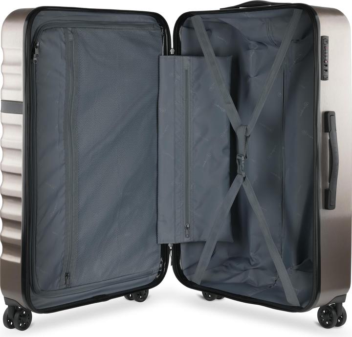 Actual product image Bugatti Corium - Hard suitcaseRosé (96 l, XL (from 140l))
