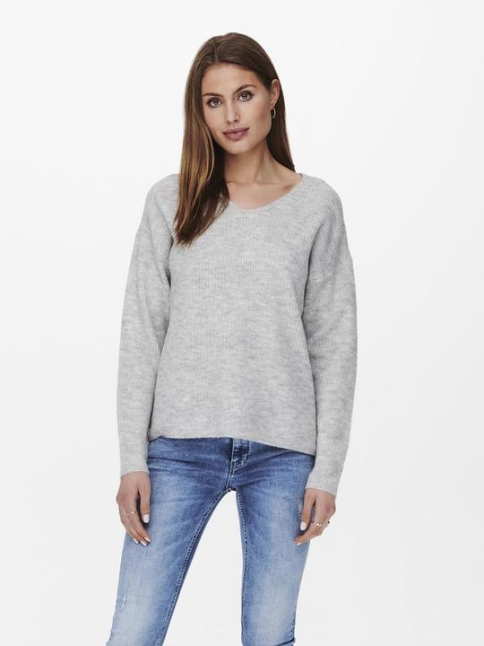 Actual product image Only V-neck knit sweater (S)