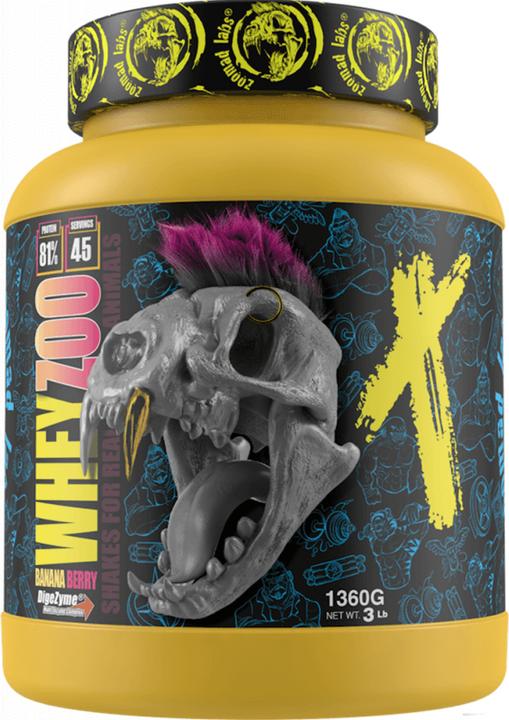 Actual product image Zoomad Labs Whey Zoo (Banana Berry, 1 pcs., 1586 g)