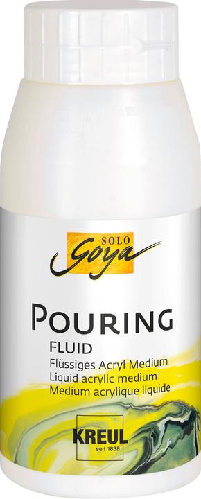 Actual product image Kreul Goya Pouring Fluid (Yellow, 250 ml)