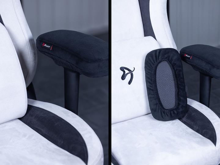 Actual product image Arozzi Memory Foam Armrest Pads