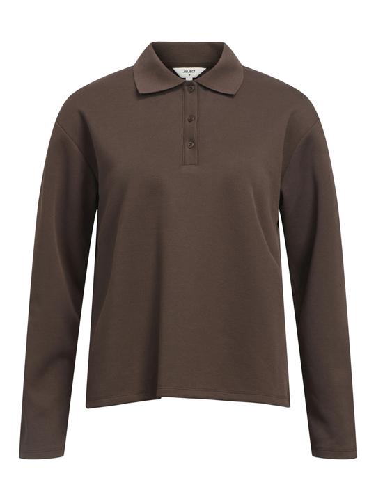 Produktbild Object Gestreiftes Langarm-Poloshirt (L)
