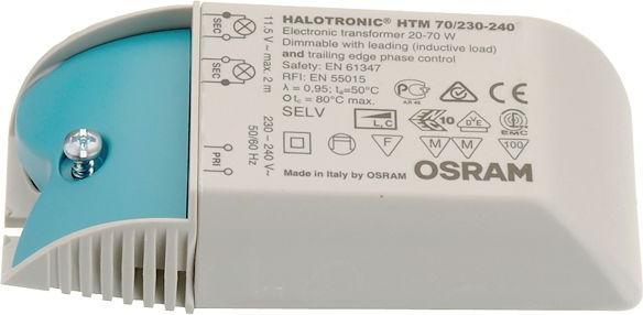 Actual product image Osram Lighting transformer 70W 230/12V