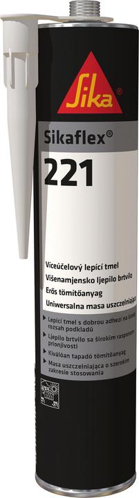 Actual product image Sika Sikaflex 221, 300ml (0.40 kg, Black, 300 ml)