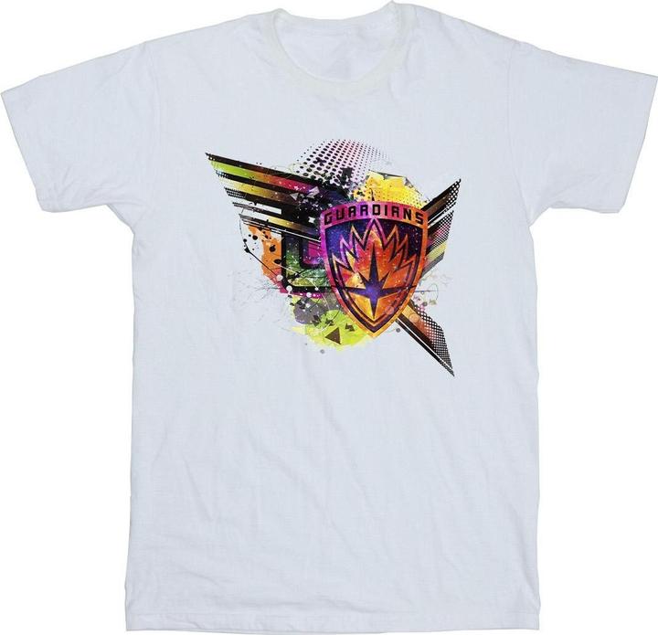 Produktbild Guardians Of The Galaxy Abstract Shield Chest TShirt (XXL)