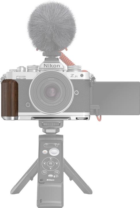 Immagine prodotto SmallRig 4803 Impugnatura a L in legno per Nikon Z fc (argento) (Impugnatura)