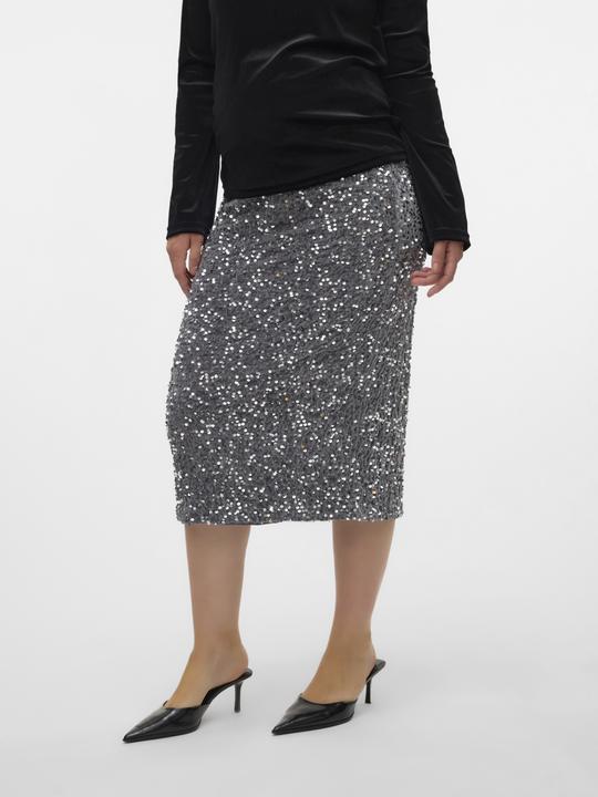 Produktbild Mamalicious Hohe Taille Midirock Rock (L)