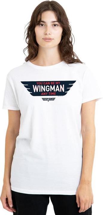 Actual product image Top Gun Unisex Adult Wingman Anytime T-Shirt (XL)