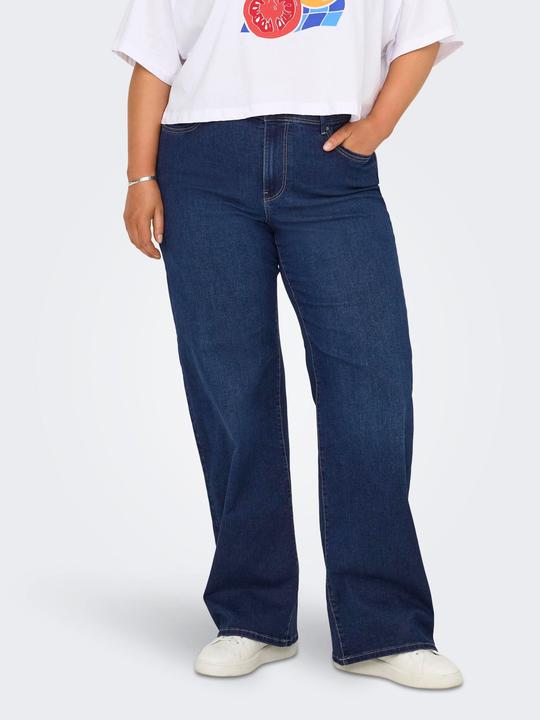 Produktbild Only CARSALLY Mittlere Taille Weiter Beinschnitt Jeans Jeans mit weitem Bein (54)