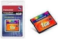 Actual product image Transcend Compact Flash Card (1 GB, CF)