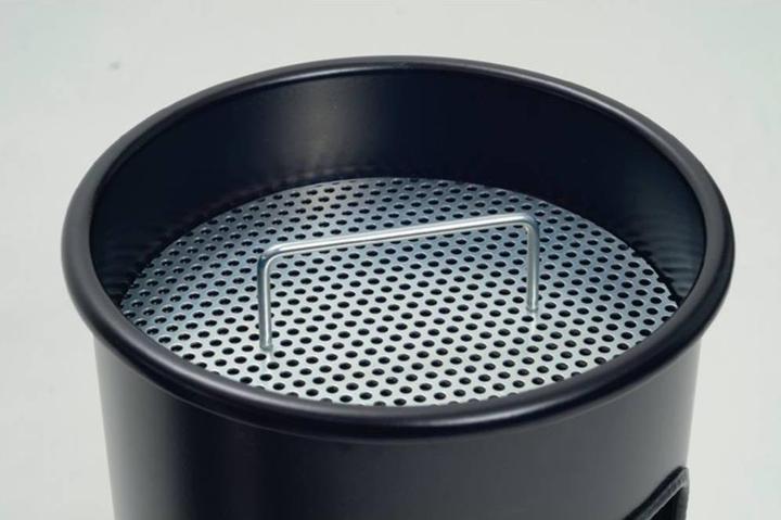 Produktbild Durable Papierkorb Metall mit Ascher rund (17 l)