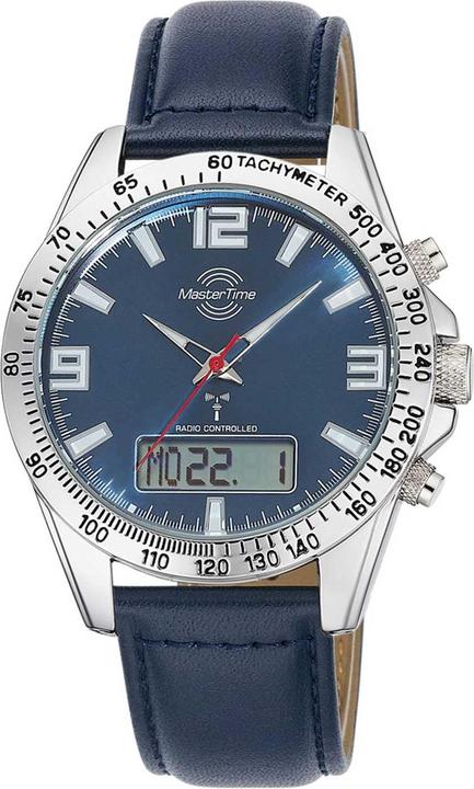 Master Time MTGA-10876-32L Sporty Big Date (Chronograph, Funkuhr, 42 mm)