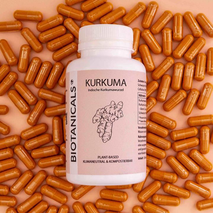Immagine prodotto Biotanicals Curcuma (120 Pezzo/i, Pillole, 60 g)