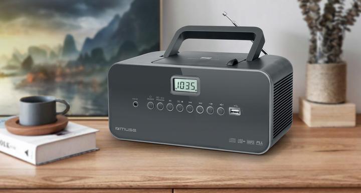 Image du produit Muse Radio portable M-28DG Port USB, AUX in (FM, MF, PLL)