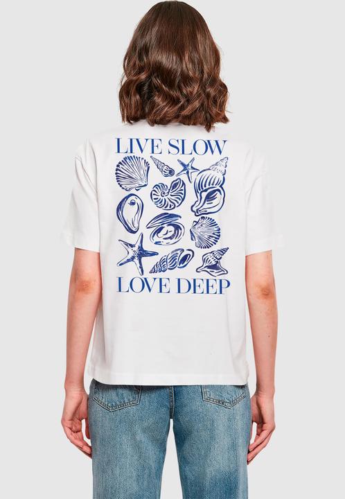 Produktbild Miss Tee Live Slow Seashells Tee - 195133 (M)