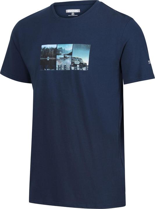 Actual product image Regatta Mens Breezed IV Landscape T-Shirt (XL)