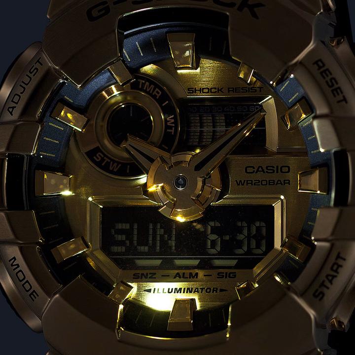 Actual product image G-Shock GM-700G-9AER (Analogue wristwatch, Chronograph, 53 mm)