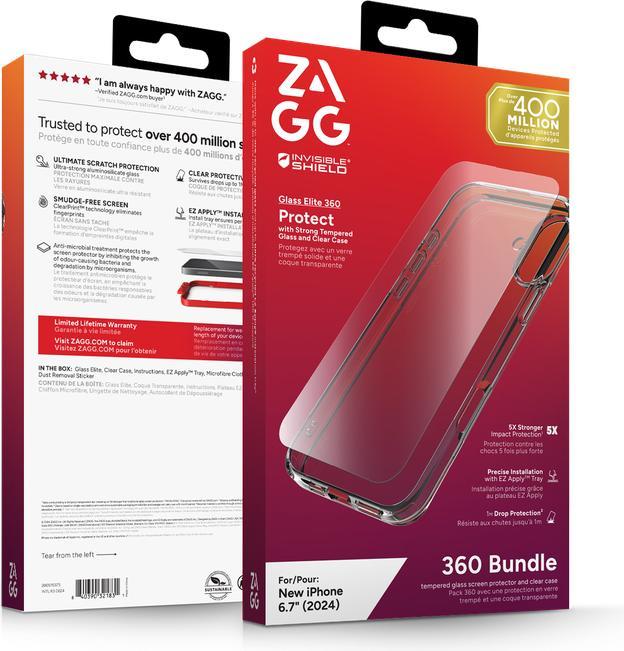 Produktbild Zagg InvisibleShield (1 Stück, Apple iPhone 16)